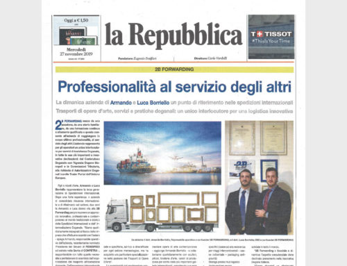 Oggi siamo su la Repubblica con un redazionale che racconta di noi