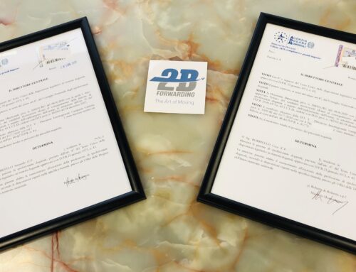 Tutta l’azienda plaude ai fondatori: 2B ha i suoi “Spedizionieri Doganali” – Customs Brokers in-house